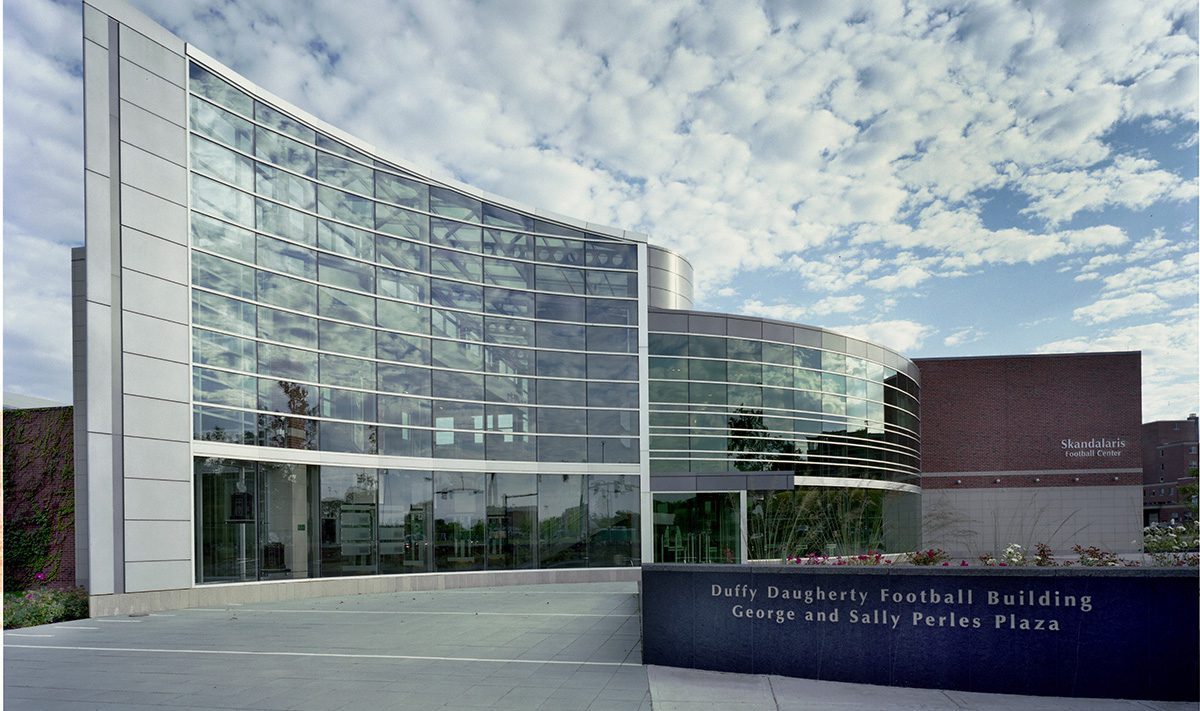 The Duffy Daugherty Football Building at Michigan State